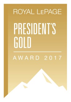 President’s Gold Award* 2016-2019

Award winners represent the top six to ten per cent in their marketplace.