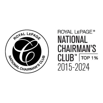 Royal LePage National Chairman's Club 2015-2024 - Top 1% Nationally