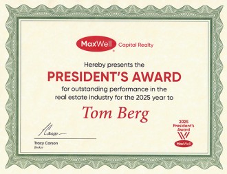 MaxWell President's Award 2025