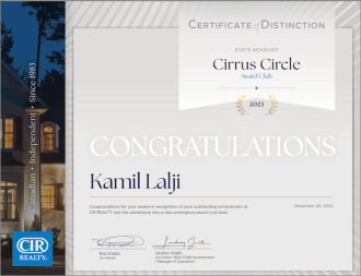 CIR Realty Top Producer