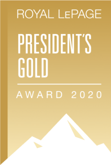 Royal LePage President's Gold Award 2020